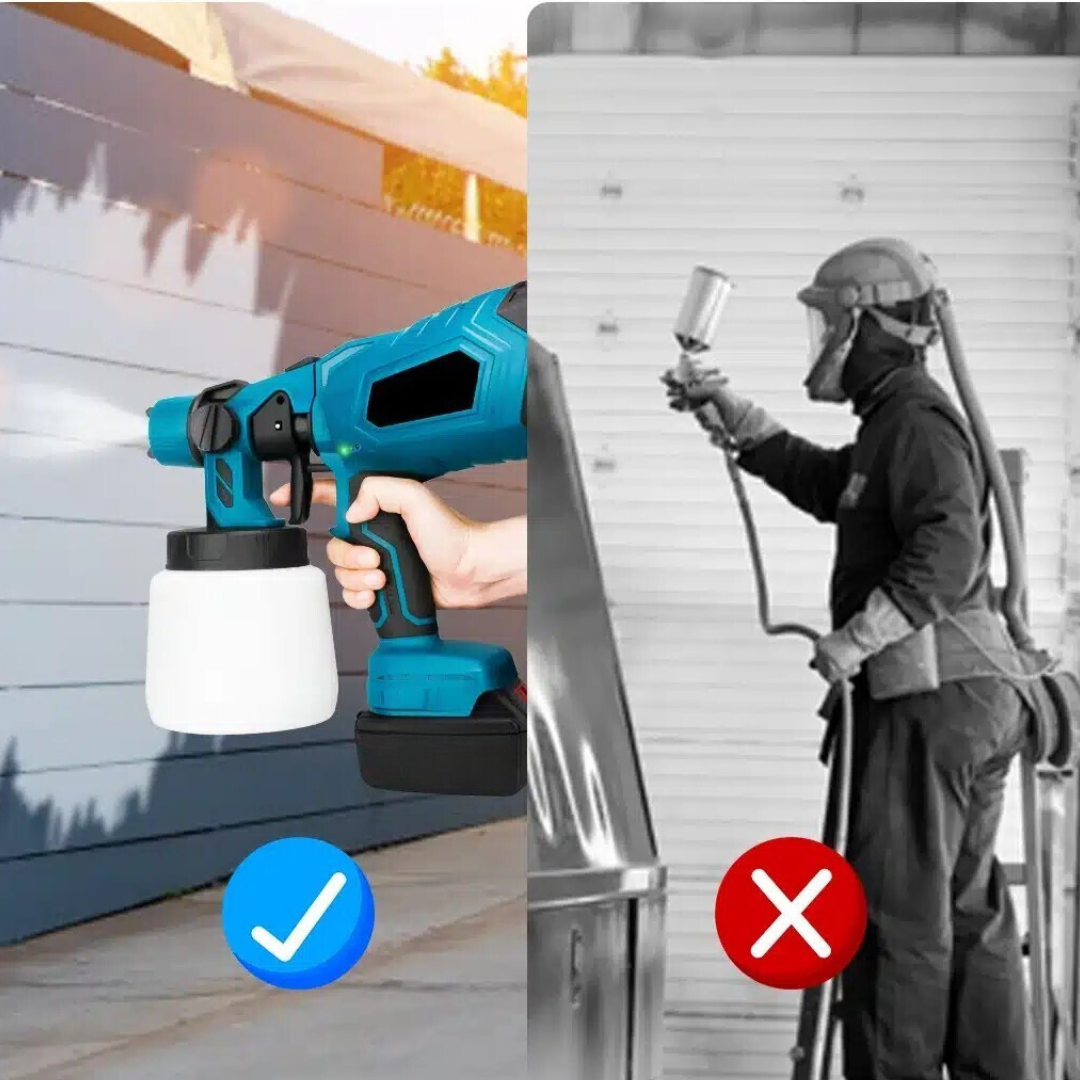 TurboSpray – Cutting-Edge Spray Gun (+1 Free Battery)