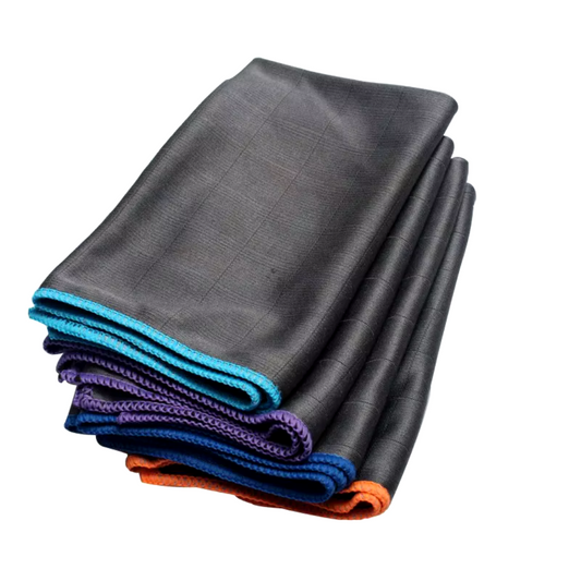 Microfiber Carbon Cloth - 4pc Kit